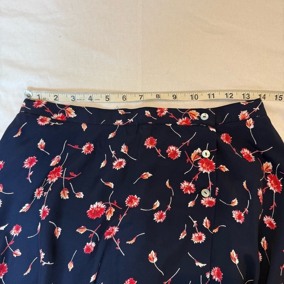 Kenar Studio Floral Navy Skort Size 12 - Picture 6 of 8